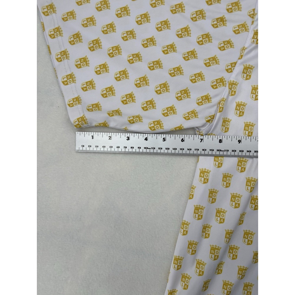Nola Gold Major Rugby Paladin Shirt Sleeve Button Up Shirt - Picture 12 of 16